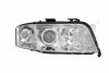 Фара лів (H7/H7, електричн, без мотора, колір відбивача: хром) AUDI A6 C5 06.01-01.05 TYC TYC 20-0406-05-2 (фото 3)