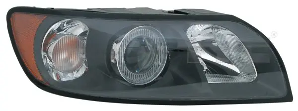 Фара прав (H7/HB3, електричн, з мотором, колір відбивача: чорн) VOLVO S40 II, V50 01.04-04.07 TYC TYC 20-1031-05-2 (фото 1)