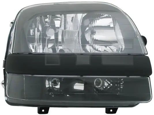 Фара прав (2*H1/H7, електричн, без мотора, колір відбивача: чорн) FIAT DOBLO I 03.01-12.05 TYC TYC 20-1233-05-2 (фото 1)