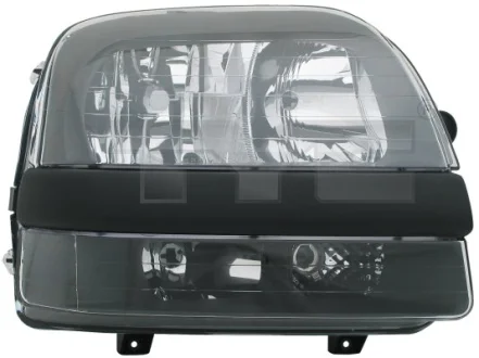 Фара прав (2*H1/H7, електричн, без мотора, колір відбивача: чорн) FIAT DOBLO I 03.01-12.05 TYC TYC 20-1233-05-2