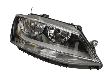 Фара прав (H7/H7, електричн, з мотором, колір відбивача: чорн) VW JETTA IV 04.10-01.18 TYC TYC 20-12581-05-2
