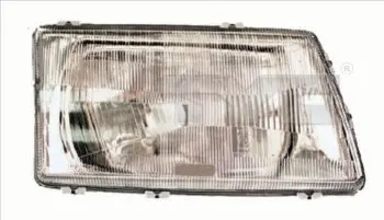 Фара лів (H4, механічн, колір відбивача: срібн) AUDI 100 C3, 200 C3 08.82-12.91 TYC TYC 20-1737-05-2 (фото 1)
