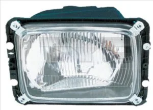 Фара прав (H4, механічн, колір відбивача: срібн) MERCEDES T1 / T2 601, 602 04.77-02.96 TYC TYC 20-3525-05-2