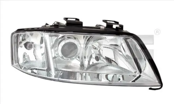 Фара прав (H1/H7, електричн, без мотора, колір відбивача: хром) AUDI A6 C5 01.97-01.05 TYC TYC 20-5377-08-2 (фото 1)