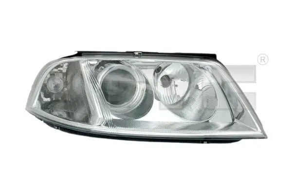 Фара прав (H7/H7, електричн, без мотора, колір відбивача: срібн) VW PASSAT B5 FL 10.00-05.05 TYC TYC 20-6243-05-2 (фото 1)