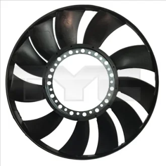 Крильчатка вентилятора AUDI A4 B5, A4 B6, A4 B7 SKODA SUPERB I VW PASSAT B5, PASSAT B5.5 1.6-3.2 09.97-06.08 TYC TYC 802-0055-2