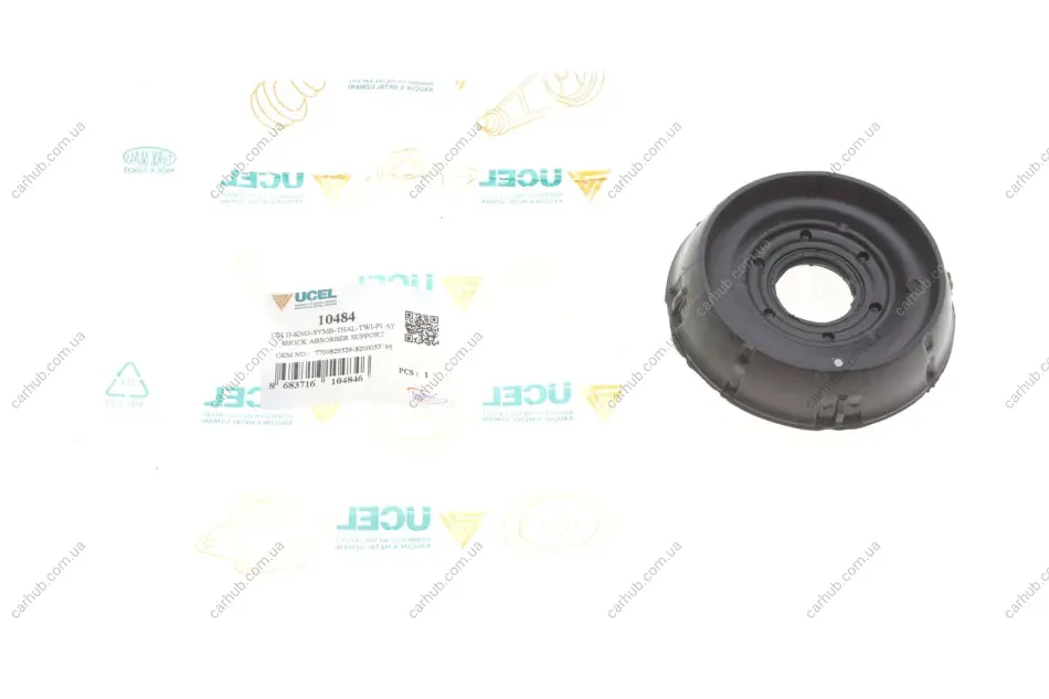 Подушка амортизатора (переднього) Renault Kangoo 97- UCEL UC-EL 10484 (фото 1)