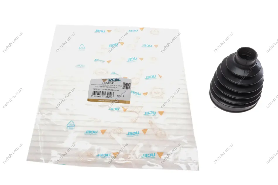 Пильник ШРКШ (зовнішній) Renault Kango/Twingo 1.5 dCi/Citroen C3 II 08- (24.5x77x101) UCEL UC-EL 10539-T (фото 1)