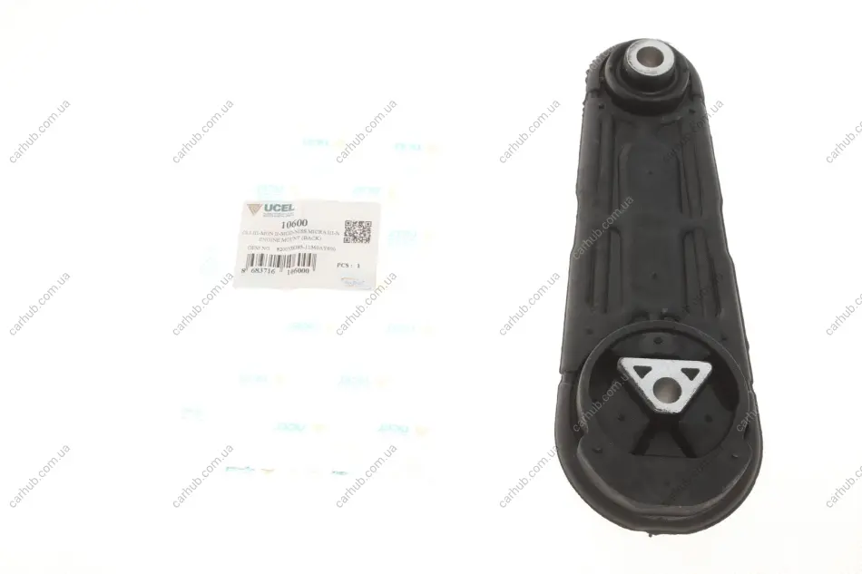 Подушка двигуна (задня/нижня) Renault Kangoo 1.5dCi 08- UCEL UC-EL 10600 (фото 1)