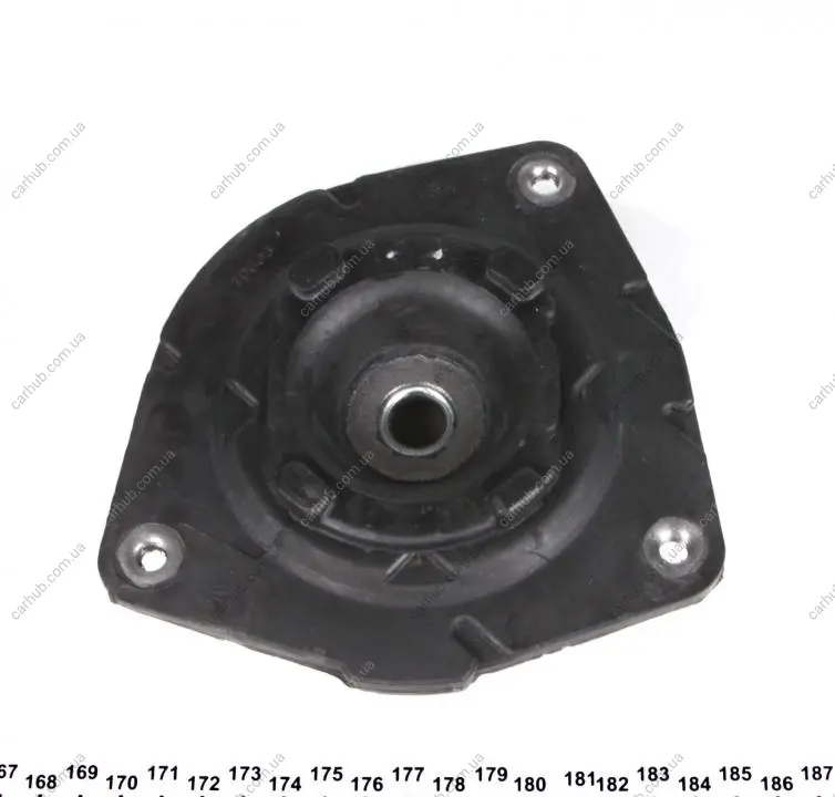 Подушка амортизатора (переднього) Nissan Micra/Renault Clio 1.4/1.5dCi/1.6 16V 03- (R) UCEL UC-EL 10603 (фото 1)