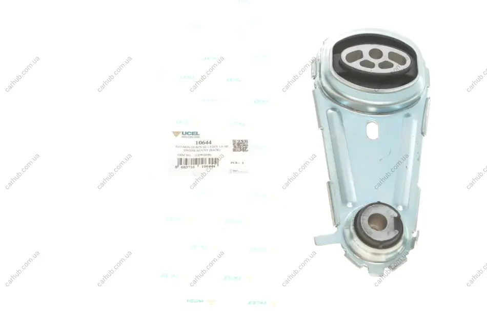 Подушка двигуна (задня/нижня) Renault Megane 1.5 dCi 08- UC-EL 10644 (фото 1)