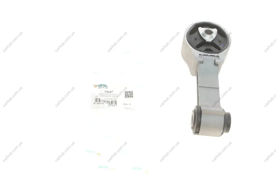 Подушка двигуна (верхня) (R) Renault Megane III 1.9 dCi 08- UCEL UC-EL 10647 (фото 1)