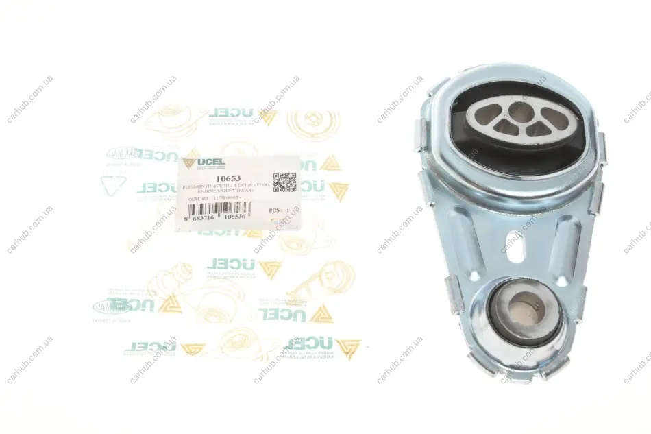 Подушка двигуна (задня/нижня) Renault Megane/Scenic 1.5dCI 09- UC-EL 10653 (фото 1)