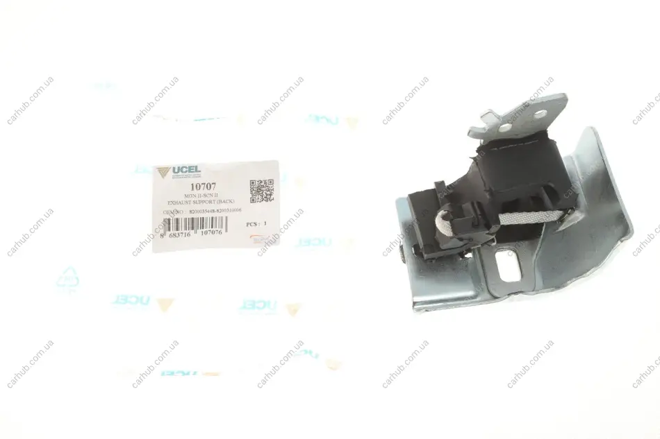 Кронштейн кріплення глушника (ззаду) Renault Megane/Scenic 02- UCEL UC-EL 10707 (фото 1)