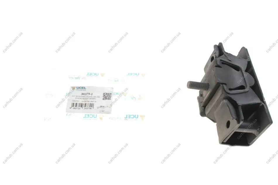 Подушка двигуна (R) Fiat Ducato/Citroen Jumper/Peugeot Boxer 1.9-2.5TDI 94- UCEL UC-EL 30379-1 (фото 1)