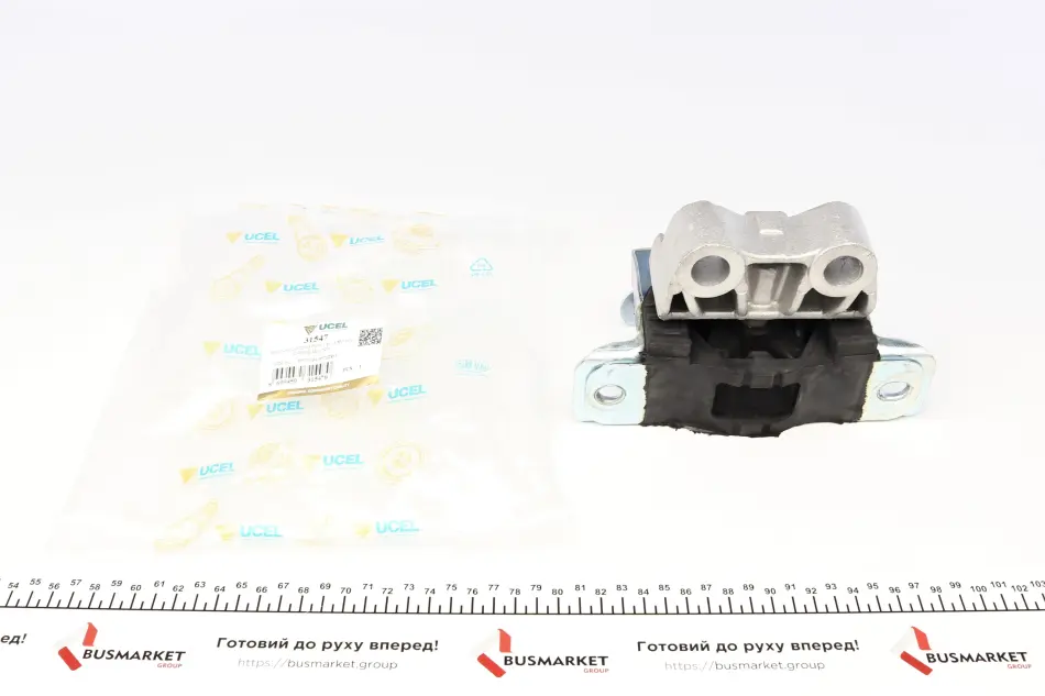 Подушка двигуна (задня) Fiat Punto 1.3-1.6 D multijet 05- UC-EL 31547 (фото 1)