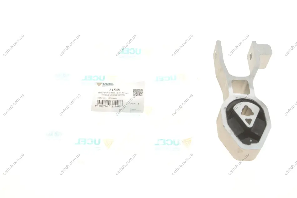 Подушка двигуна (задня) Fiat Grande Punto/Punto 1.2-1.4 05- UCEL UC-EL 31548 (фото 1)