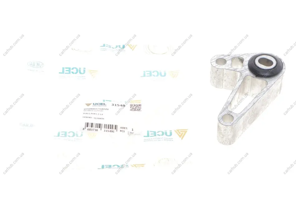 Подушка двигуна (задня) Fiat Grande Punto/Punto 1.3/1.4 05- UCEL UC-EL 31549 (фото 1)