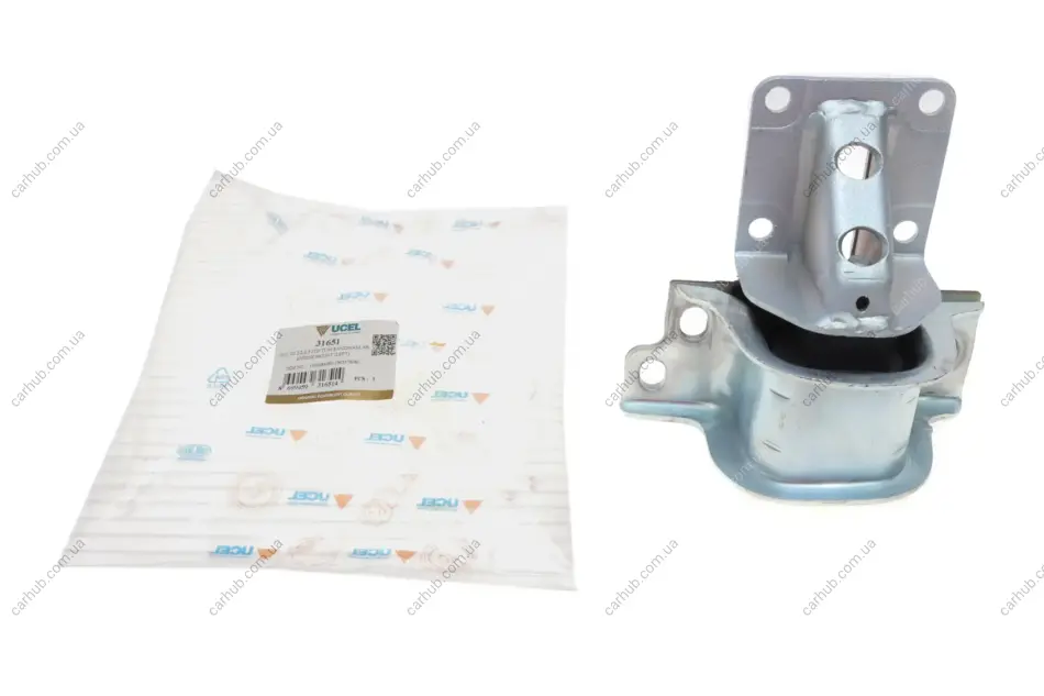 Подушка двигуна (L) Fiat Ducato/Citroen Jumper/Peugeot Boxer 2.2HDi-2.3D 06- UCEL UC-EL 31651 (фото 1)