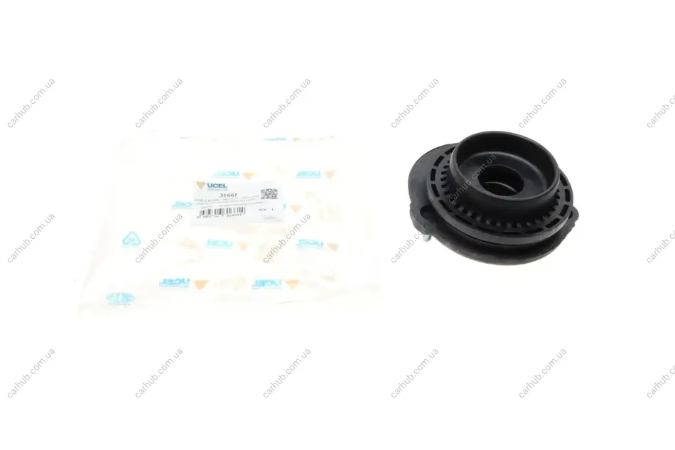 Подушка амортизатора (переднього) Fiat Doblo 1.3D-2.0D 10- (L) UC-EL 31661 (фото 1)