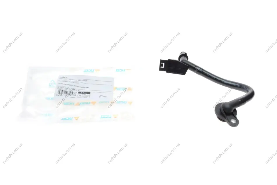 Патрубок системи охолодження Fiat Ducato 2.3 Multijet 06- UC-EL 35847 (фото 1)