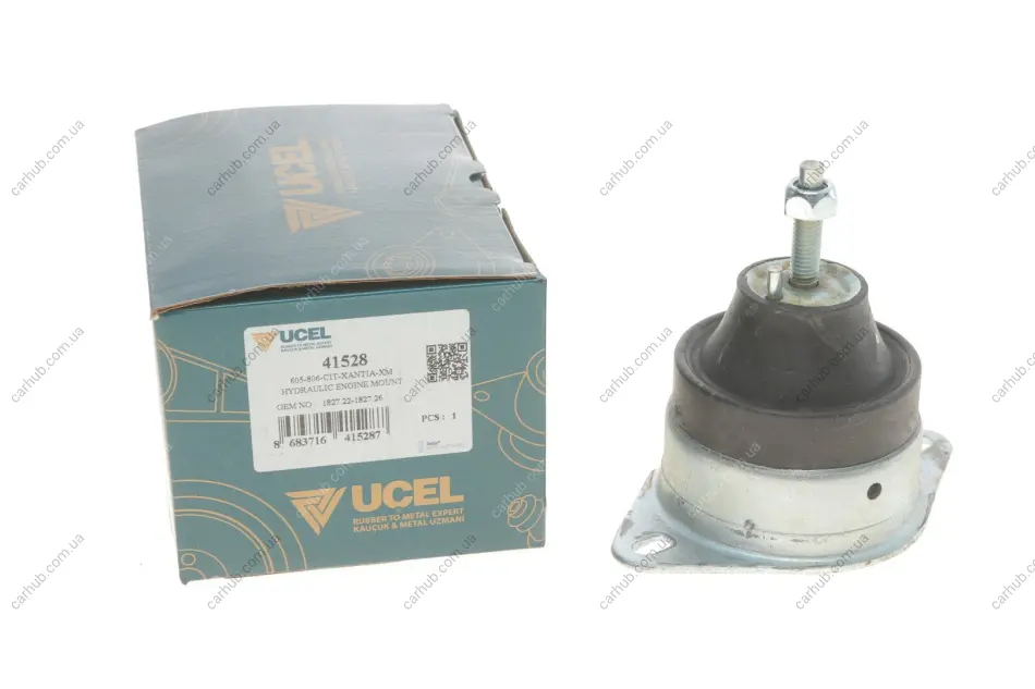 Подушка двигуна (передня) (R) Citroen Jumpy/ Fiat Scudo/Peugeot Expert 1.9-2.0 TD/JTD 95-06 UCEL UC-EL 41528 (фото 1)