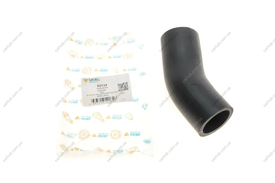 Патрубок інтеркулера Citroen Berlingo/Peugeot Partner 1.6 HDi 08- UCEL UC-EL 52134 (фото 1)