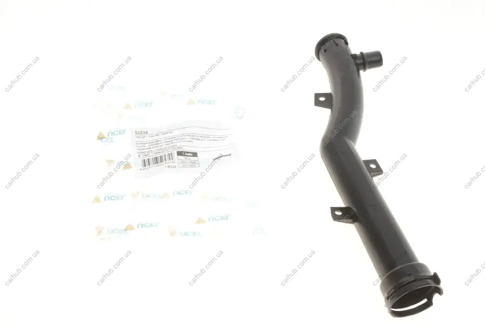 Патрубок системи охолодження Citroen Berlingo/Peugeot Partner 1.4-1.6 16V 06- UCEL UC-EL 52534 (фото 1)