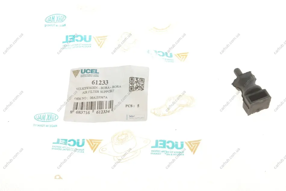 Подушка кріплення фільтра воздушного VW Golf IV/V/VI 97-13 UCEL UC-EL 61233 (фото 1)
