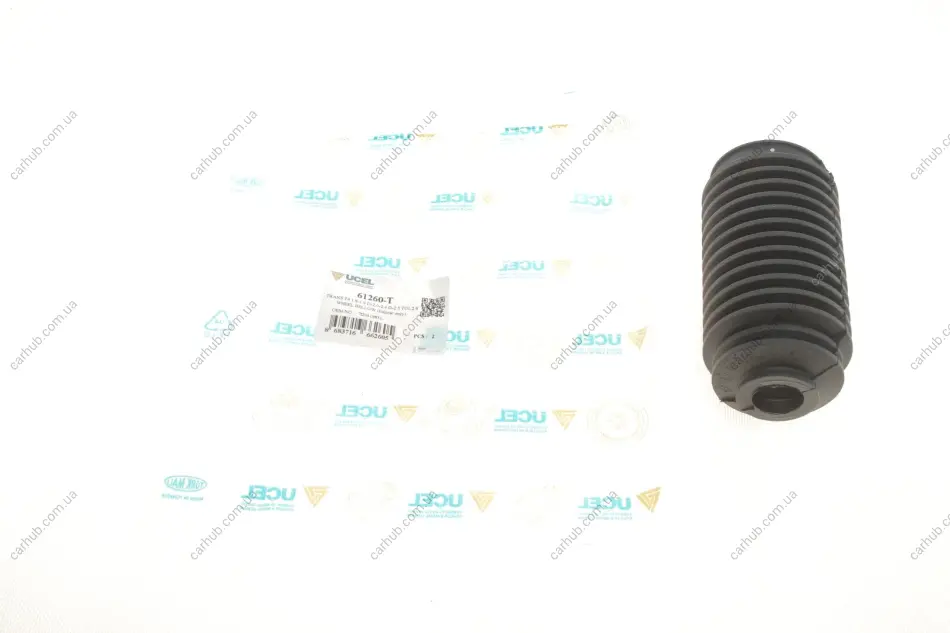 Пильник рейки рульової VW T4 91- UCEL UC-EL 61260-T (фото 1)