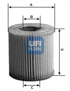 Масляний фiльтр UFI 2504900