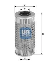 Паливний фiльтр UFI 2668700