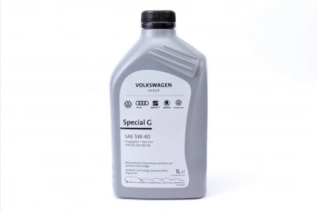 Олива 5W40 Special G (1л) VW502.00/505.00 VAG GS55502M2