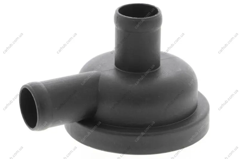 Патрубок вентиляції картера AUDI 100 C4, 200 C3, 80 B4, A3, A4 B5, A6 C4, A6 C5, COUPE B3, QUATTRO, TT SEAT ALHAMBRA, CORDOBA, IBIZA II, IBIZA III, LEON, TOLEDO II 1.8/2.2 03.89-12.10 VAICO V10-2504-1 (фото 1)
