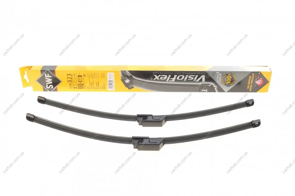 Щітки склоочисника (550/550мм) Audi A4/A6 97-08 (безкаркасна) Valeo 119323 (фото 1)