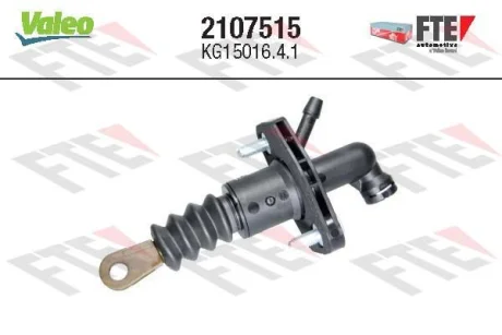 Головний циліндр зчеплення (15,6/16мм) SUZUKI GRAND VITARA II 1.6-2.7 04.05- Valeo 2107515