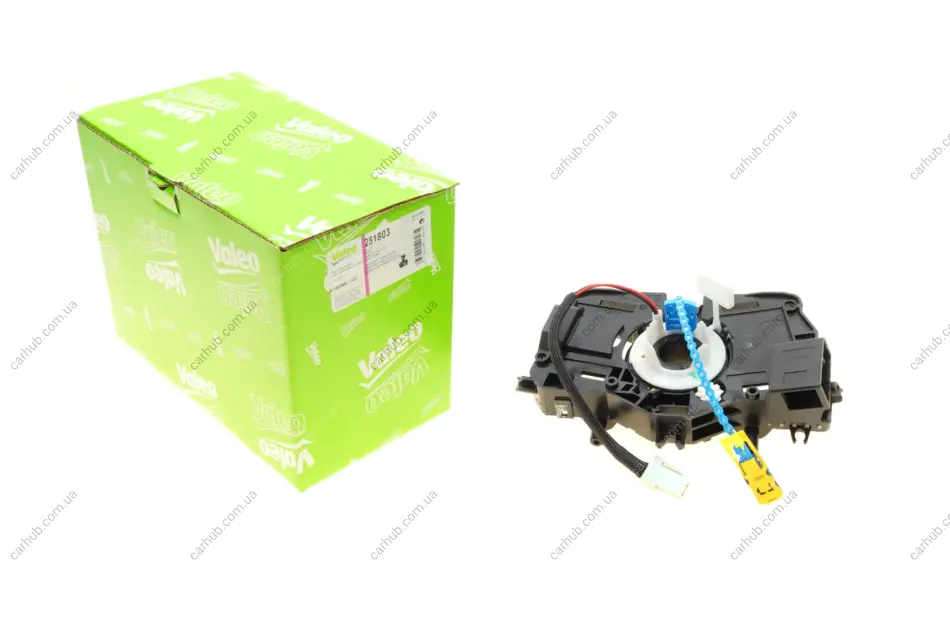 Шлейф підушки безпеки AirBag Dacia Dokker/Duster/Lodgy/Logan/Sandero 10- VALEO Valeo 251803 (фото 1)