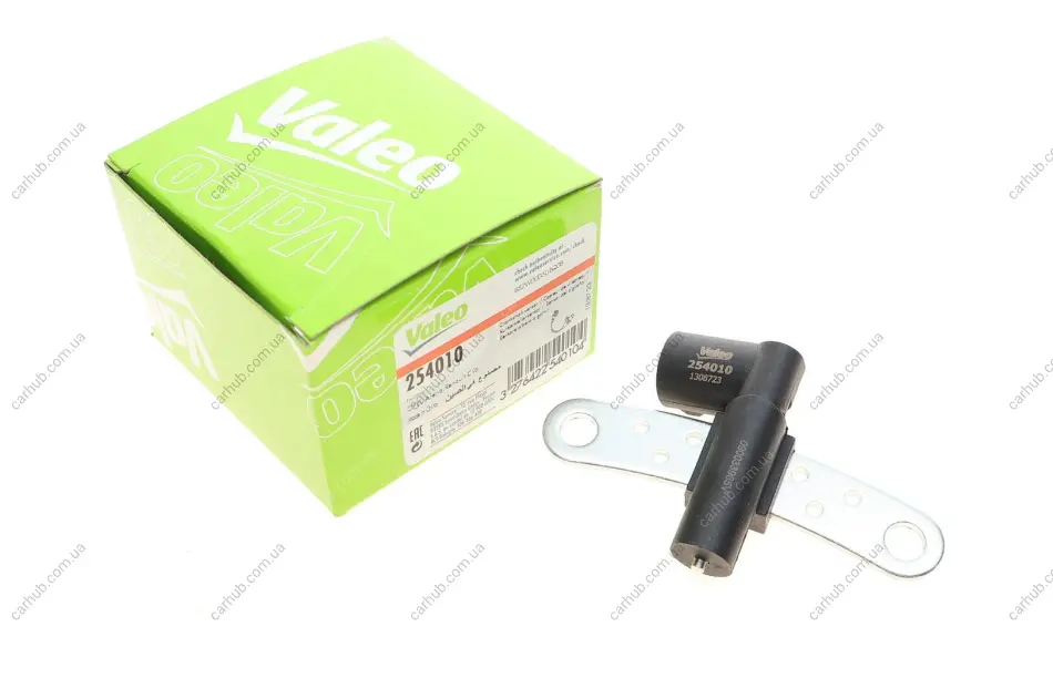 Датчик положення колінвалу Renault Kangoo 1.4/1.6i/1.9D 98- (2 конт.) VALEO Valeo 254010 (фото 1)