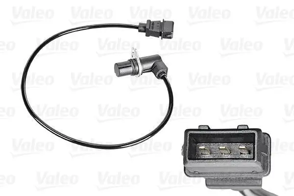 Датчик положення колінчастого вала SEAT ALHAMBRA, CORDOBA, CORDOBA VARIO, IBIZA II, IBIZA III, TOLEDO I VW CORRADO, GOLF III, GOLF IV, PASSAT B3/B4, POLO 1.6/2.0/2.0LPG 02.90-03.10 Valeo 254038 (фото 1)