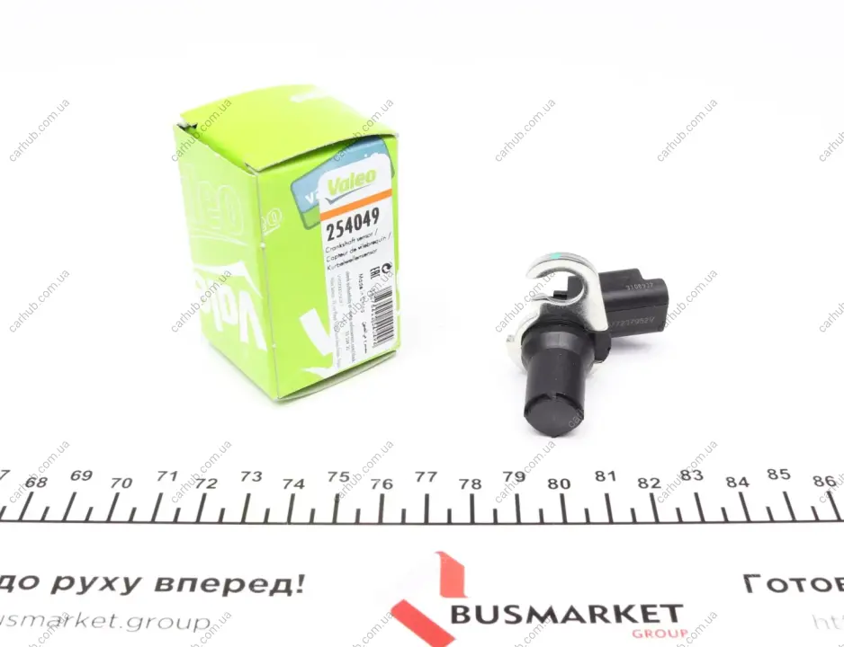 Датчик положення колінвалу Fiat Scudo/Citroen Berlingo/Jumper 1.9D/2.0/2.2HDi 98- Valeo 254049 (фото 1)