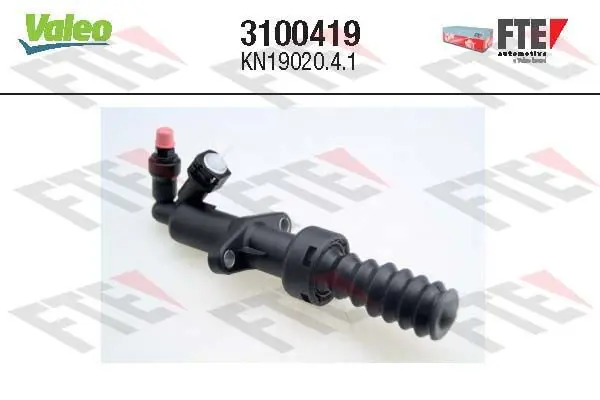 Робочий циліндр зчеплення (19мм) CITROEN BERLINGO, BERLINGO MULTISPACE, C4, C4 GRAND PICASSO I, C4 I, C4 PICASSO I, C5 III PEUGEOT 3008, 3008 I, 308, 308 I, 407, 5008, 5008 I 1.2-2.2D 05.04- Valeo 3100419 (фото 1)