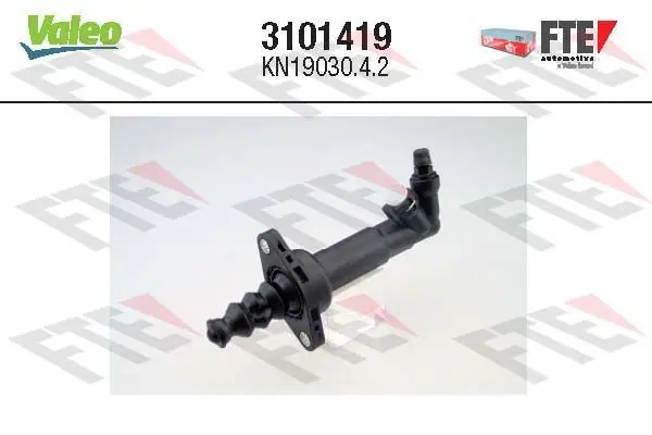 Робочий циліндр зчеплення (19мм) AUDI A3, TT SEAT CORDOBA, CORDOBA VARIO, IBIZA II, LEON, TOLEDO II, TOLEDO III SKODA OCTAVIA I VW BORA, BORA I, GOLF IV, LUPO I, NEW BEETLE 1.4-3.2 07.90-12.13 Valeo 3101419 (фото 1)
