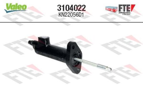 Циліндр зчеплення Valeo 3104022