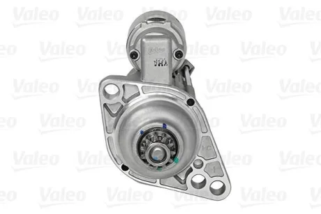 Стартер (12В, 2кВт, новий із заставою) AUDI A3, TT SEAT ALTEA, ALTEA XL, CORDOBA, IBIZA III, IBIZA IV, IBIZA IV SC, LEON, TOLEDO III SKODA FABIA I, FABIA I PRAKTIK, FABIA II 1.4-2.0D 01.00- Valeo 438175