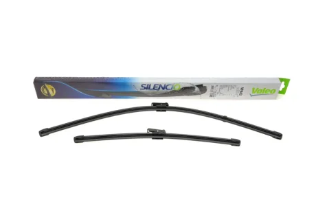 Щітки склоочисника (650/400mm) BMW X1/Seat Leon 12- (безкаркасна) Valeo 577843