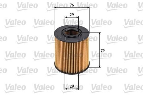 Фільтр масляний Volvo С70/S40/S60/S70/S80/XC90 1.6-2.5 95-12 Valeo 586561