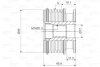 Шків генератора VOLVO C30, C70 II, S40 II, S60 I, S60 II, S80 II, V50, V60 I, V70 II, V70 III, XC60 I, XC70 I, XC70 II, XC90 I FORD MONDEO IV, S-MAX 2.0-3.0 03.05-12.18 Valeo 588064 (фото 2)