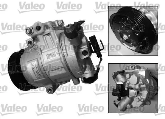 Компресор кондиціонера FABIA/POLO 1.0-1.9 99-14 Valeo 699383 (фото 1)