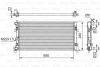 Радіатор двигуна AUDI A1 SEAT IBIZA IV, IBIZA IV SC, IBIZA IV ST, TOLEDO IV SKODA FABIA II, FABIA II PRAKTIK, FABIA III, FABIA III PRAKTIK, RAPID, ROOMSTER, ROOMSTER PRAKTIK 1.0-2.0 09.06-12.22 Valeo 701522 (фото 1)