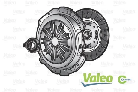 Комплект зчеплення з вижимним C2/C3/207/307/1007 1.4 06-13 (182mm18z) Valeo 786074